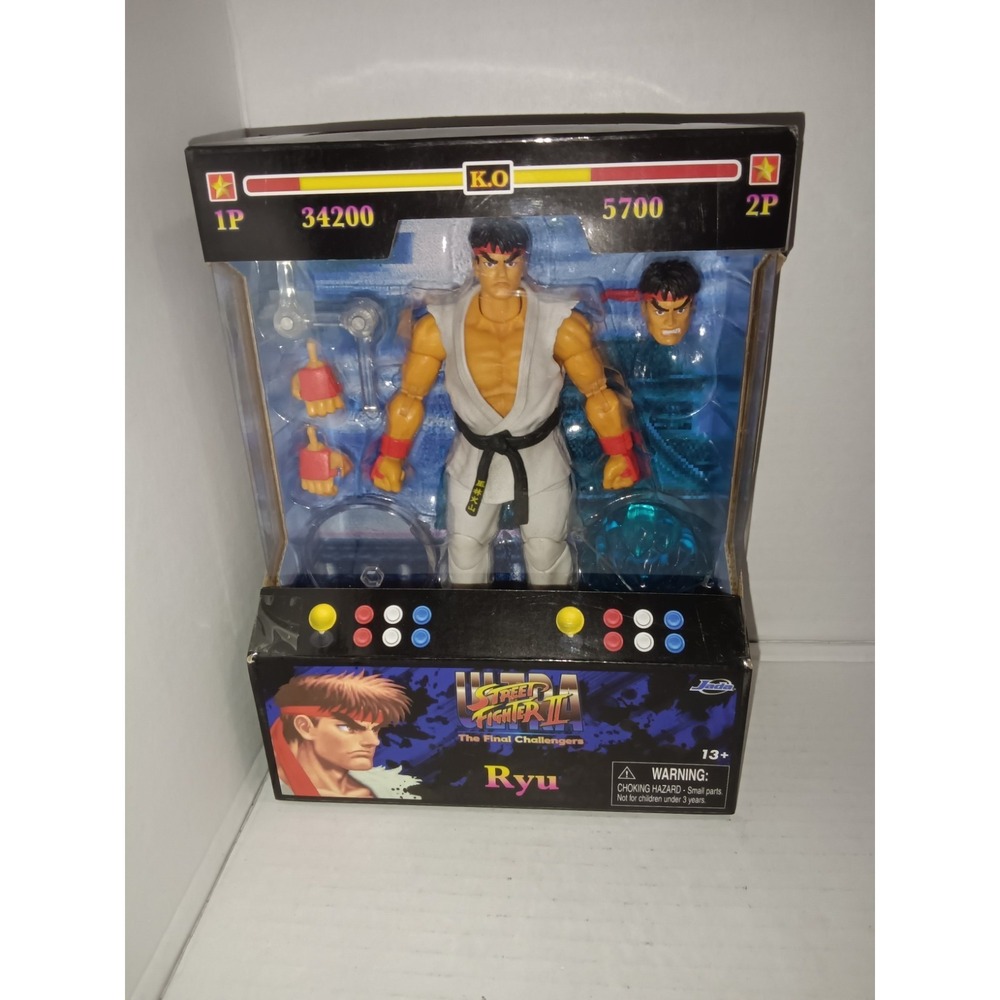 NEW!! Ryu Ultra Street Fighter II The Final Challengers Action Figure 6"